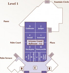 Arizona Grand Resort Floorplan - Level 1